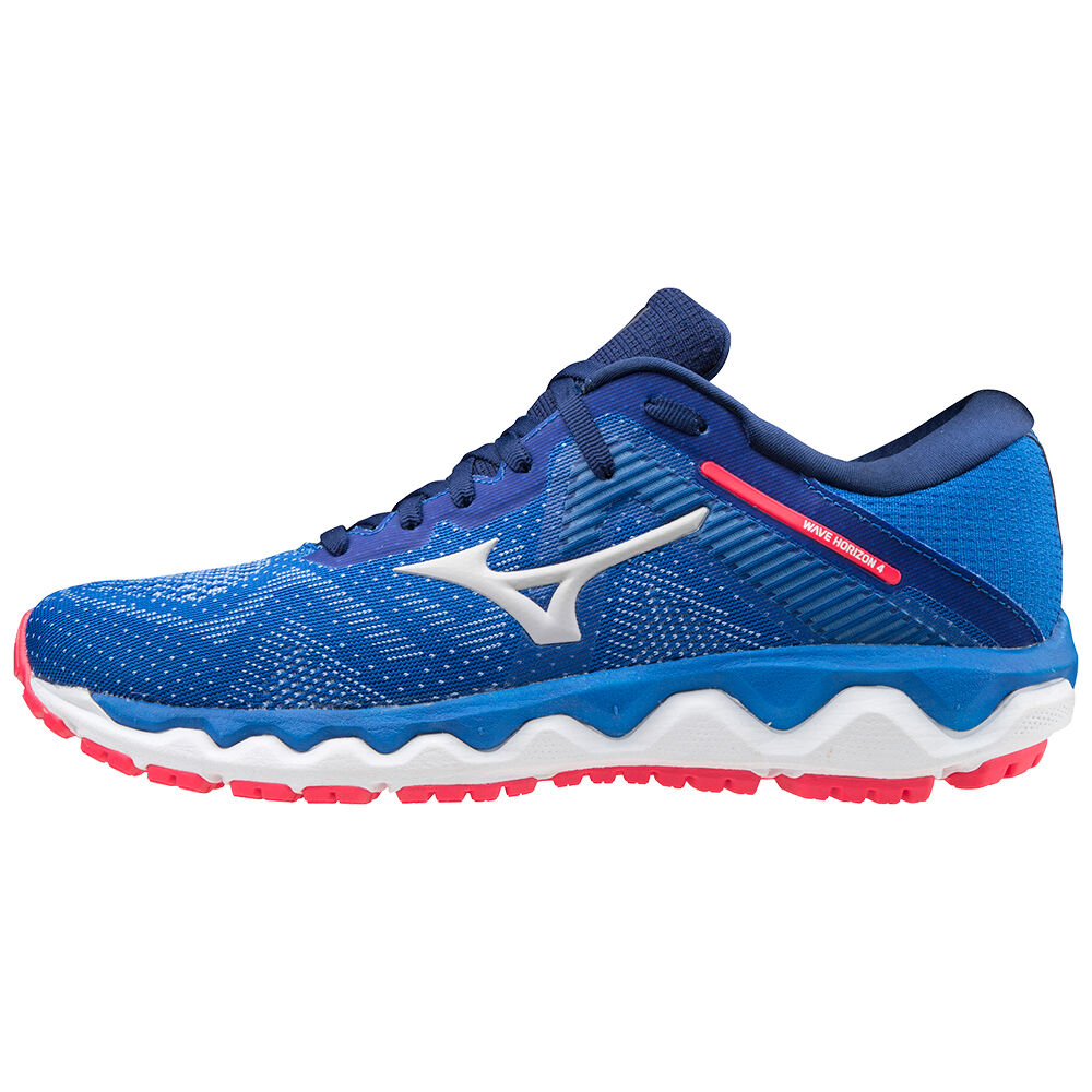 Zapatillas Running Mizuno Wave Horizon 4 Mujer Azules/Rosas España USTA-93762